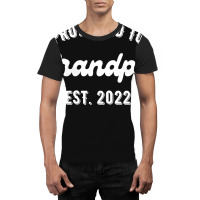 Promoted To Grandpa Est 2022 Travel Graphic T-shirt | Artistshot