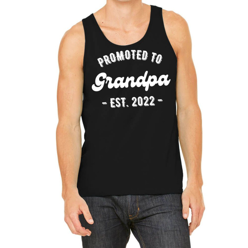 Promoted To Grandpa Est 2022 Travel Tank Top | Artistshot