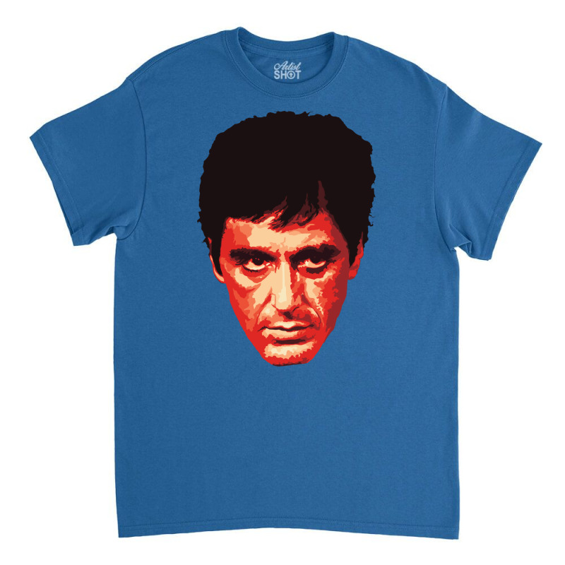 Scarface Montana Pacino Pop Art Portrait 2 Travel Classic T-shirt | Artistshot