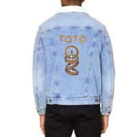 Toto Sword Of The Rings Unisex Sherpa-lined Denim Jacket | Artistshot