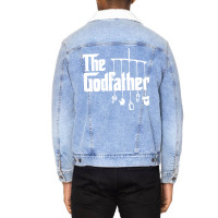 The Godfather Red Unisex Sherpa-lined Denim Jacket | Artistshot