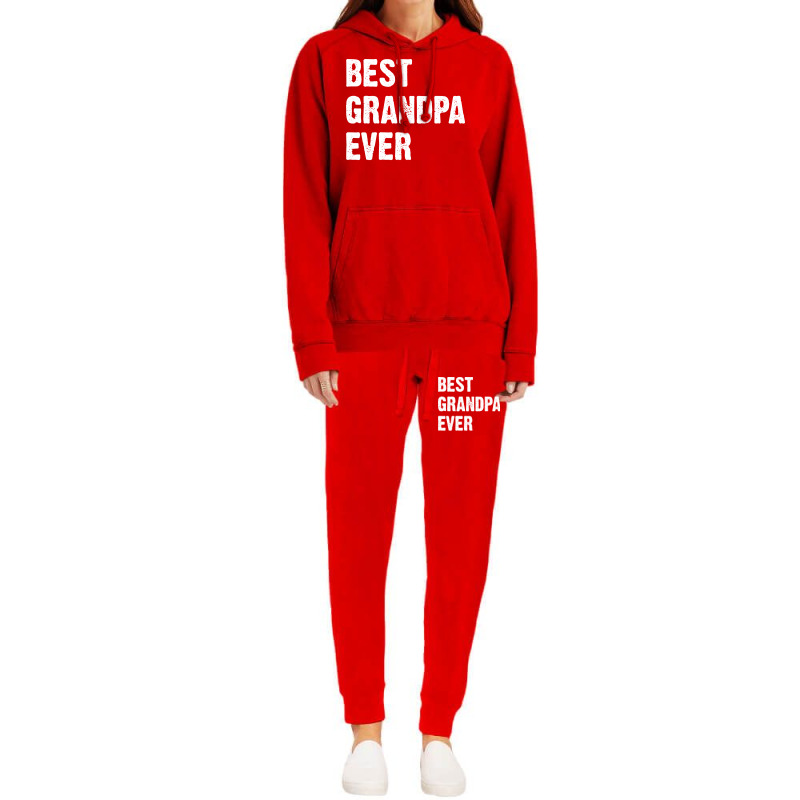 Best Grandpa Ever Nostalgia Hoodie & Jogger Set | Artistshot