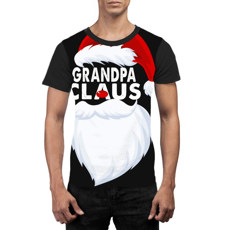 Grandpa Claus Christmas Funny Graphic T-shirt | Artistshot