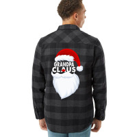 Grandpa Claus Christmas Funny Flannel Shirt | Artistshot