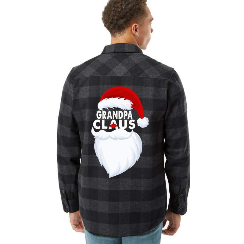 Grandpa Claus Christmas Funny Flannel Shirt | Artistshot