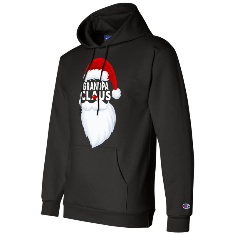 Grandpa Claus Christmas Funny Champion Hoodie | Artistshot