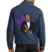 Forest Whitaker An Illustration Men Denim Jacket | Artistshot