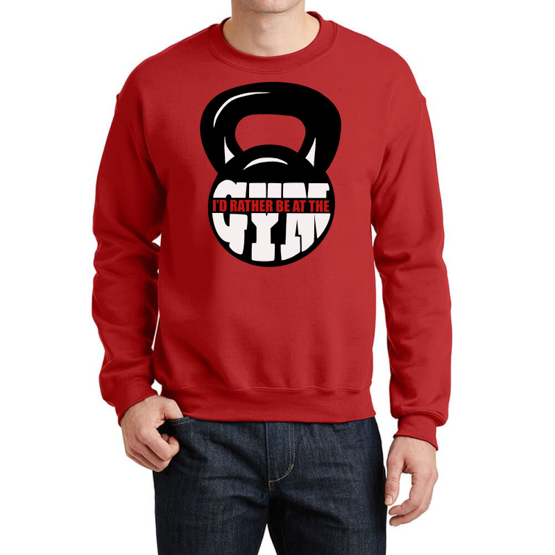 Gym Addict Nostalgia Crewneck Sweatshirt by horathmheannj | Artistshot