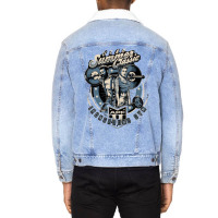 Gym Desing Clothes Travel Unisex Sherpa-lined Denim Jacket | Artistshot