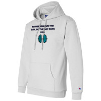 Run The Day Summer Champion Hoodie | Artistshot