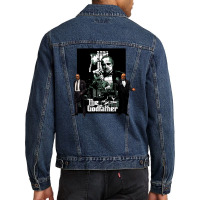 Godfather Design Artwork Love Men Denim Jacket | Artistshot