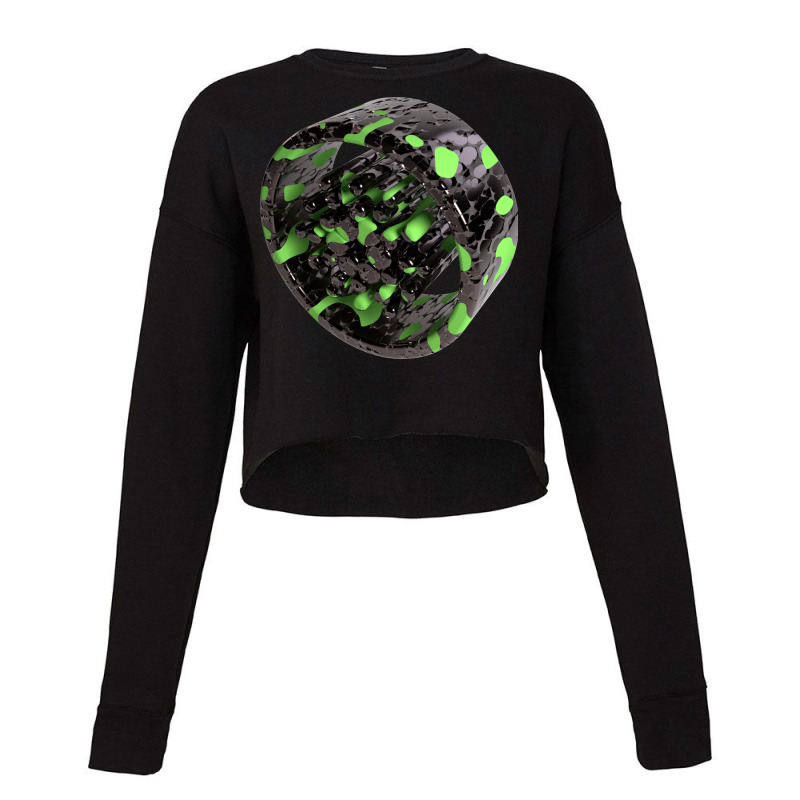 3d Cardano Pallasite2 Cropped Sweater by koehnesensor9 | Artistshot