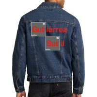 Team Sutil Gutierrez (black T's) Men Denim Jacket | Artistshot