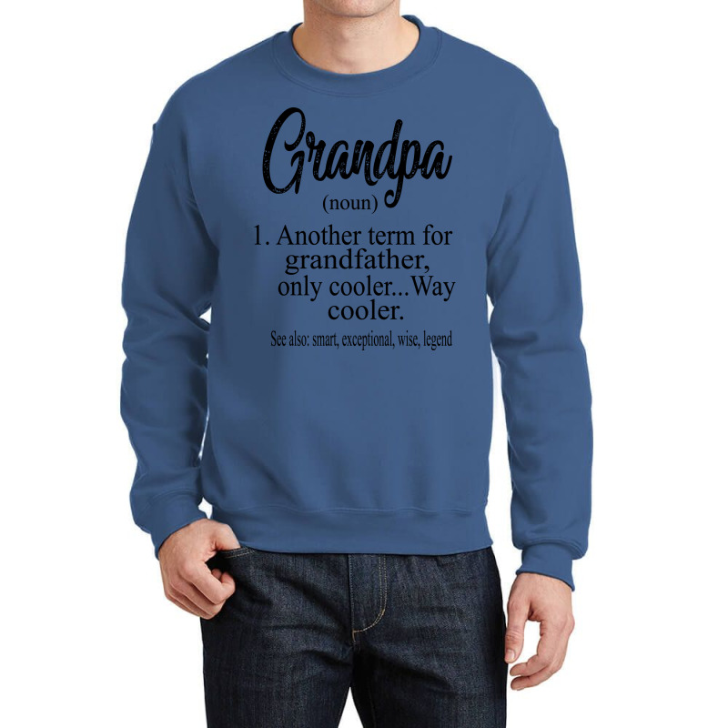 Grandpa 70s Green Funny Crewneck Sweatshirt | Artistshot