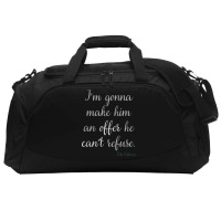 Im Gonna Make Him An Offer He Cant Refuse Trending Active Duffel | Artistshot