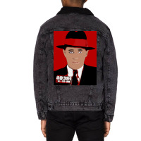 Bugsy Siegel Funny Unisex Sherpa-lined Denim Jacket | Artistshot