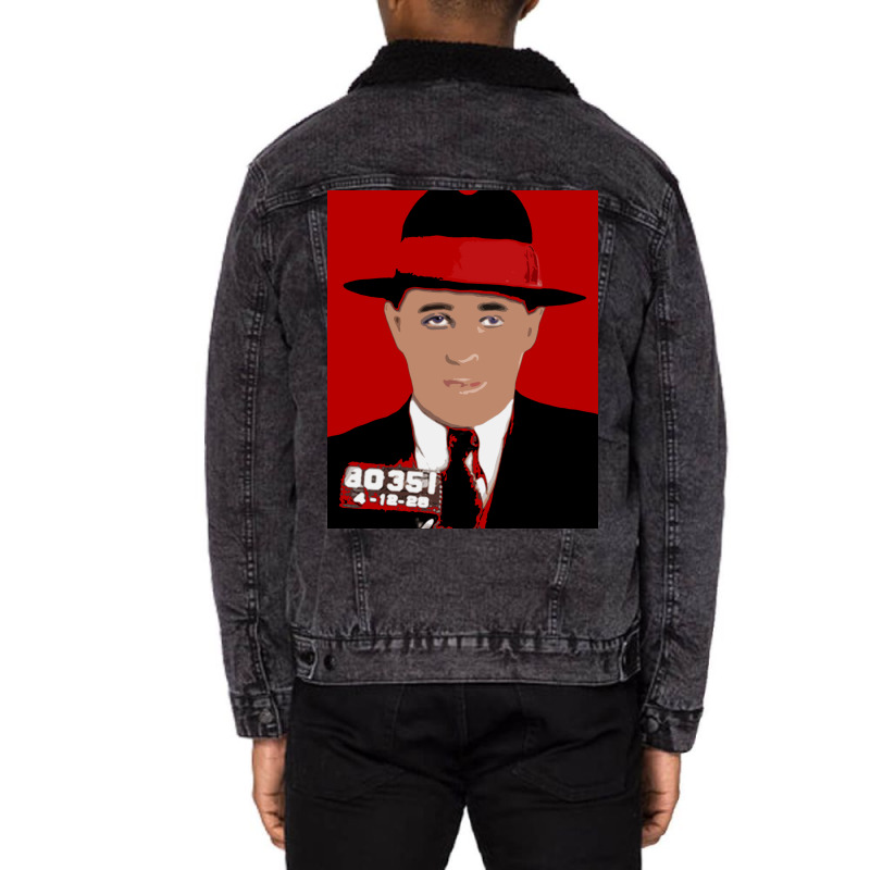 Bugsy Siegel Funny Unisex Sherpa-lined Denim Jacket | Artistshot