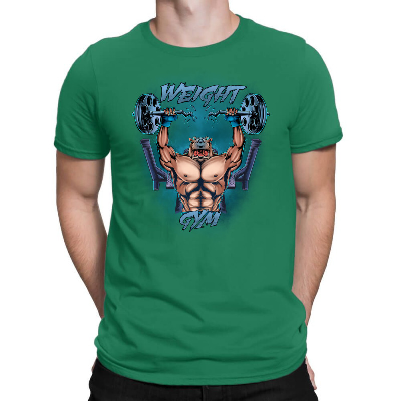 Musclepotomas Weight Gym T-Shirt by appaihgjecio | Artistshot