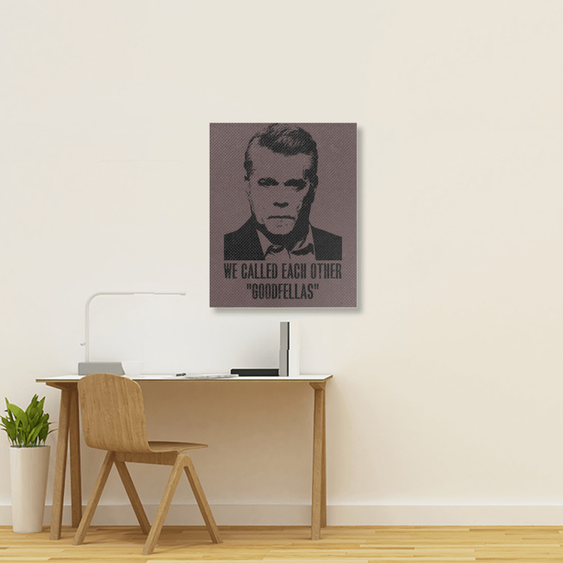 Joe Pesci Vintage Movie We Call Each Other Love Portrait Canvas Print | Artistshot