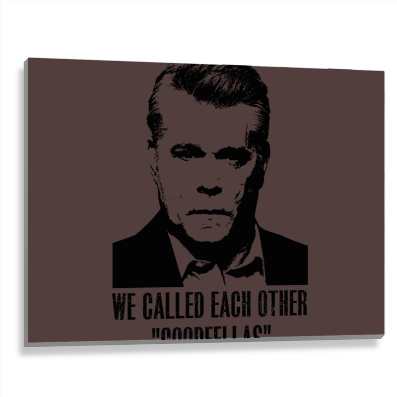 Joe Pesci Vintage Movie We Call Each Other Love Metal Print Horizontal | Artistshot