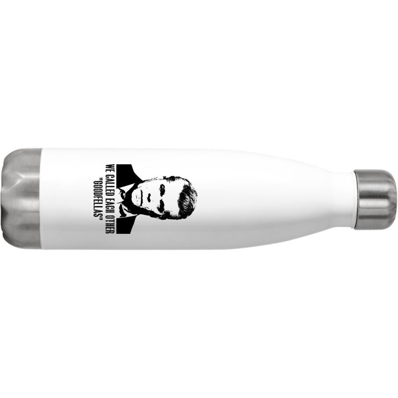 Joe Pesci Vintage Movie We Call Each Other Love Stainless Steel Water Bottle | Artistshot