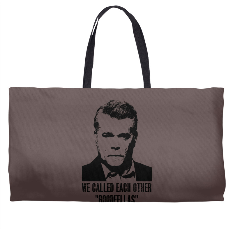 Joe Pesci Vintage Movie We Call Each Other Love Weekender Totes | Artistshot