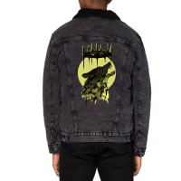 Wolf   The King Unisex Sherpa-lined Denim Jacket | Artistshot