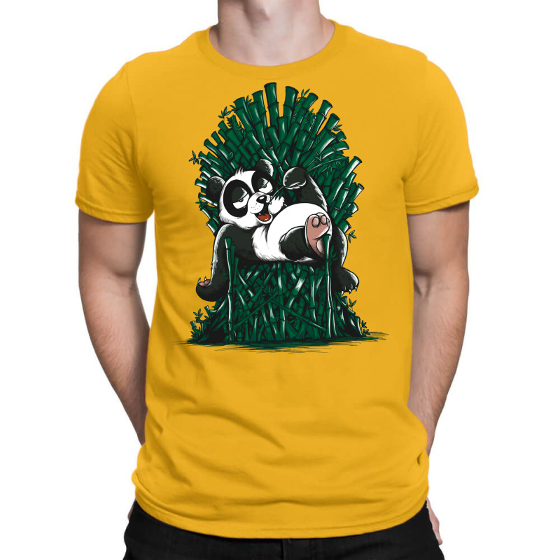 Panda On Throne T-shirt | Artistshot