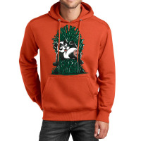 Panda On Throne Unisex Hoodie | Artistshot