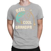 Reel Cool Grandpa Grandfather Fisher Family Fishin T-shirt | Artistshot