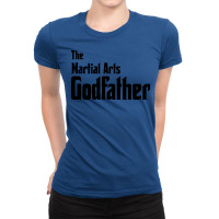 The Martial Arts Godfather Red Ladies Fitted T-shirt | Artistshot