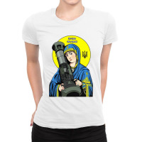 Saint Javelin Ladies Fitted T-shirt | Artistshot