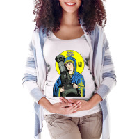 Saint Javelin Maternity Scoop Neck T-shirt | Artistshot