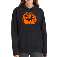 Big Halloween Horror Pumpkin Hippie Vintage Hoodie | Artistshot