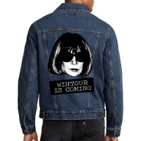 Wintour Is Coming Men Denim Jacket | Artistshot