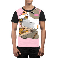 Guinea Pig Pizza Kawaii Anime Cool Graphic T-shirt | Artistshot