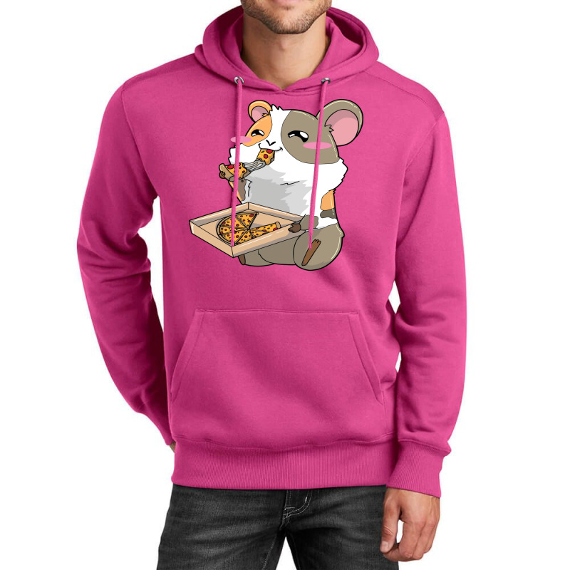 Guinea Pig Pizza Kawaii Anime Cool Unisex Hoodie by cransazumac | Artistshot