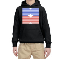 Blue And Red Dual Color Classic Trendy Design. Youth Hoodie | Artistshot