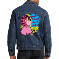 Bubblegum Dropout Retro (1) Men Denim Jacket | Artistshot