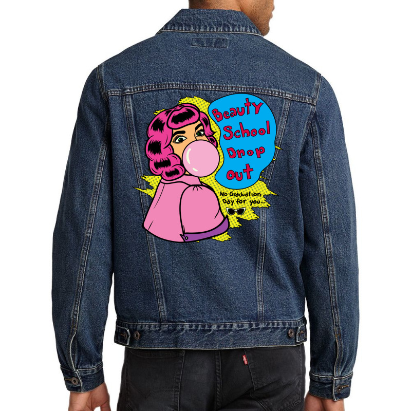 Bubblegum Dropout Retro (1) Men Denim Jacket | Artistshot