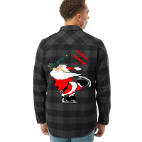 Santas Coming Flannel Shirt | Artistshot