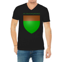 Ser Creighton Longbough Coat Of Arms Heraldry Sigi V-neck Tee | Artistshot