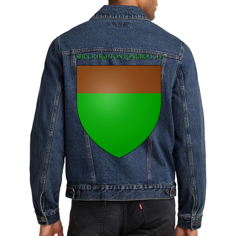 Ser Creighton Longbough Coat Of Arms Heraldry Sigi Men Denim Jacket | Artistshot