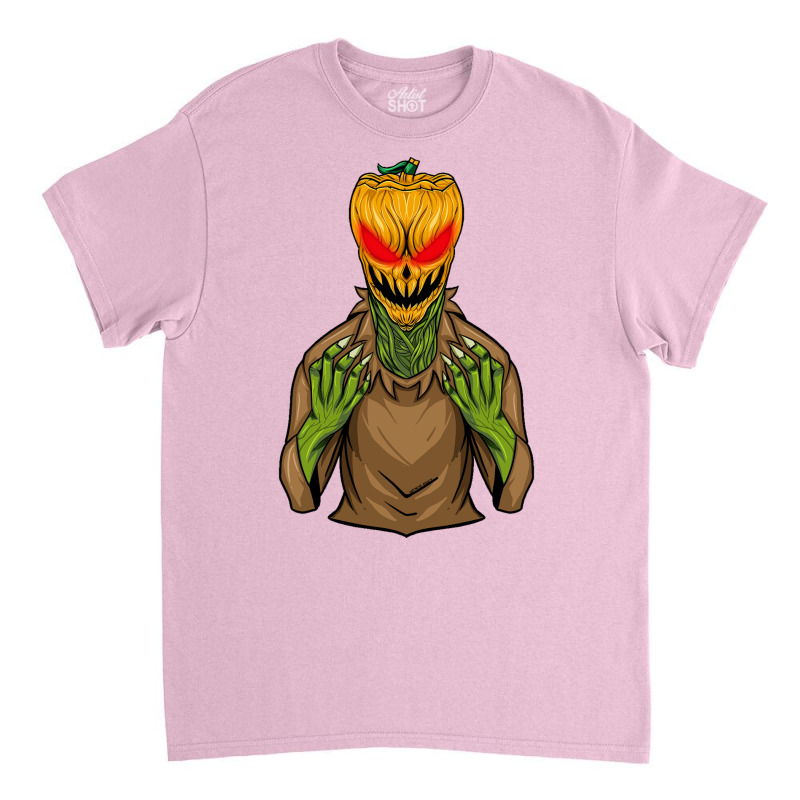 Pumpkin Scarecrow Nature Classic T-shirt | Artistshot