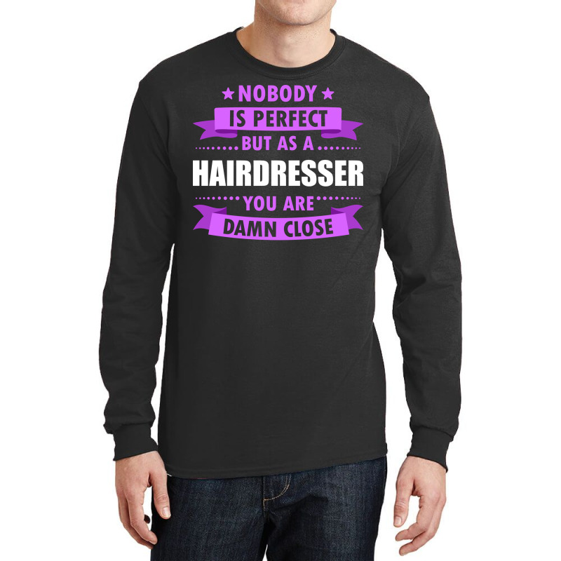 Perfect Hairdresser Vintage (1) Long Sleeve Shirts | Artistshot