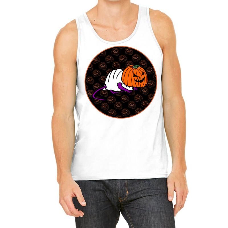 Halloween Horror Rat Dark Round Humor Tank Top | Artistshot