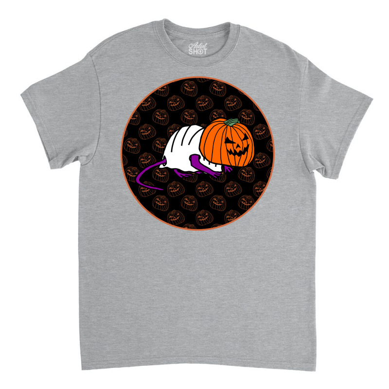 Halloween Horror Rat Dark Round Humor Classic T-shirt | Artistshot