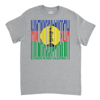 New Caledonia New Caledonian Barcode Love Flag Classic T-shirt | Artistshot