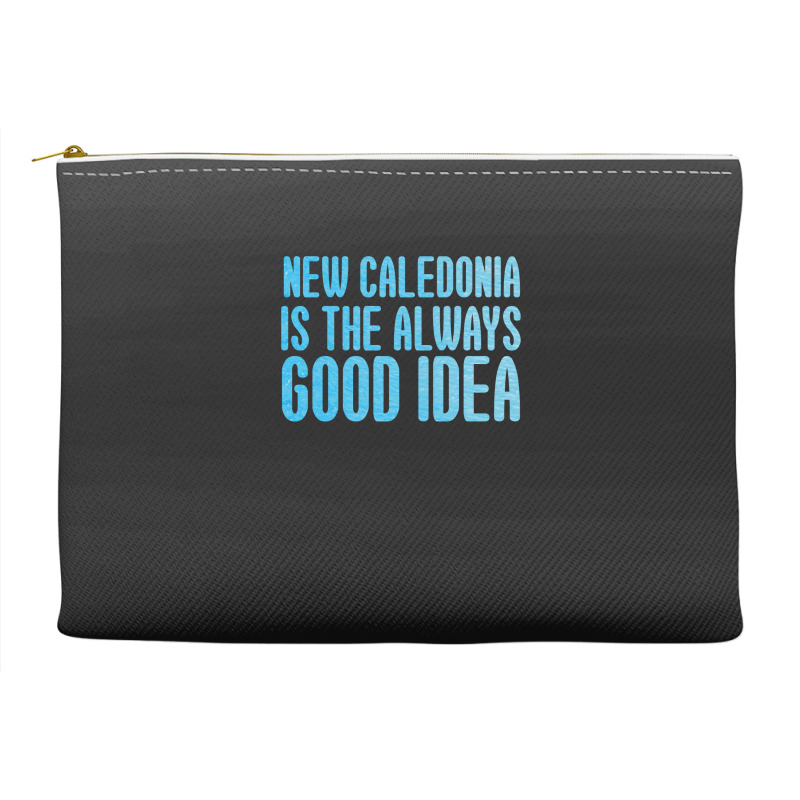 New Caledonia Is The Always Good Idea Accessory Pouches | Artistshot