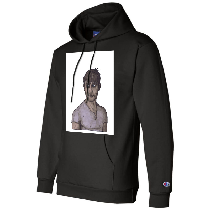 The Man Who Looks That Way. Champion Hoodie | Artistshot